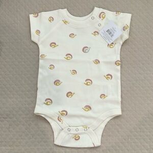 Pehr nwt Snap One-Piece - Sweet Snail / 6 - 12  mo